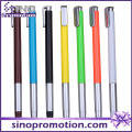 Bunter Plastikkugelschreiber-Metallgriff-Kugelschreiber mit Klipp